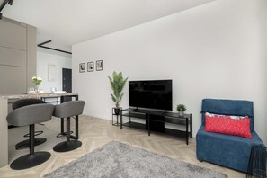 Televisie en een kantoor