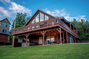 Exterior - Amazing lake views, hot tub, barrel sauna, fire pit - 4 Bed Cabin/Branson West (Branson West)