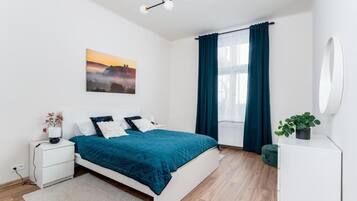 Comfort Apartment | Blackout drapes, iron/ironing board, free WiFi