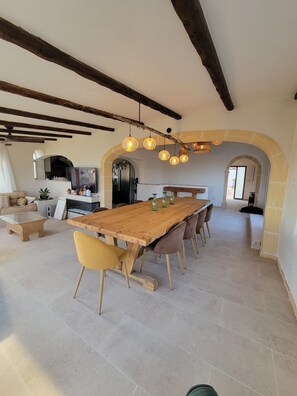 Dining - Luxury villa,sea view, private pool in Javea (Trencall)