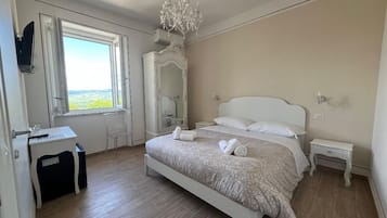 Dubbelrum - utsikt mot trädgården