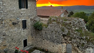 Dubbelrum - utsikt mot trädgården