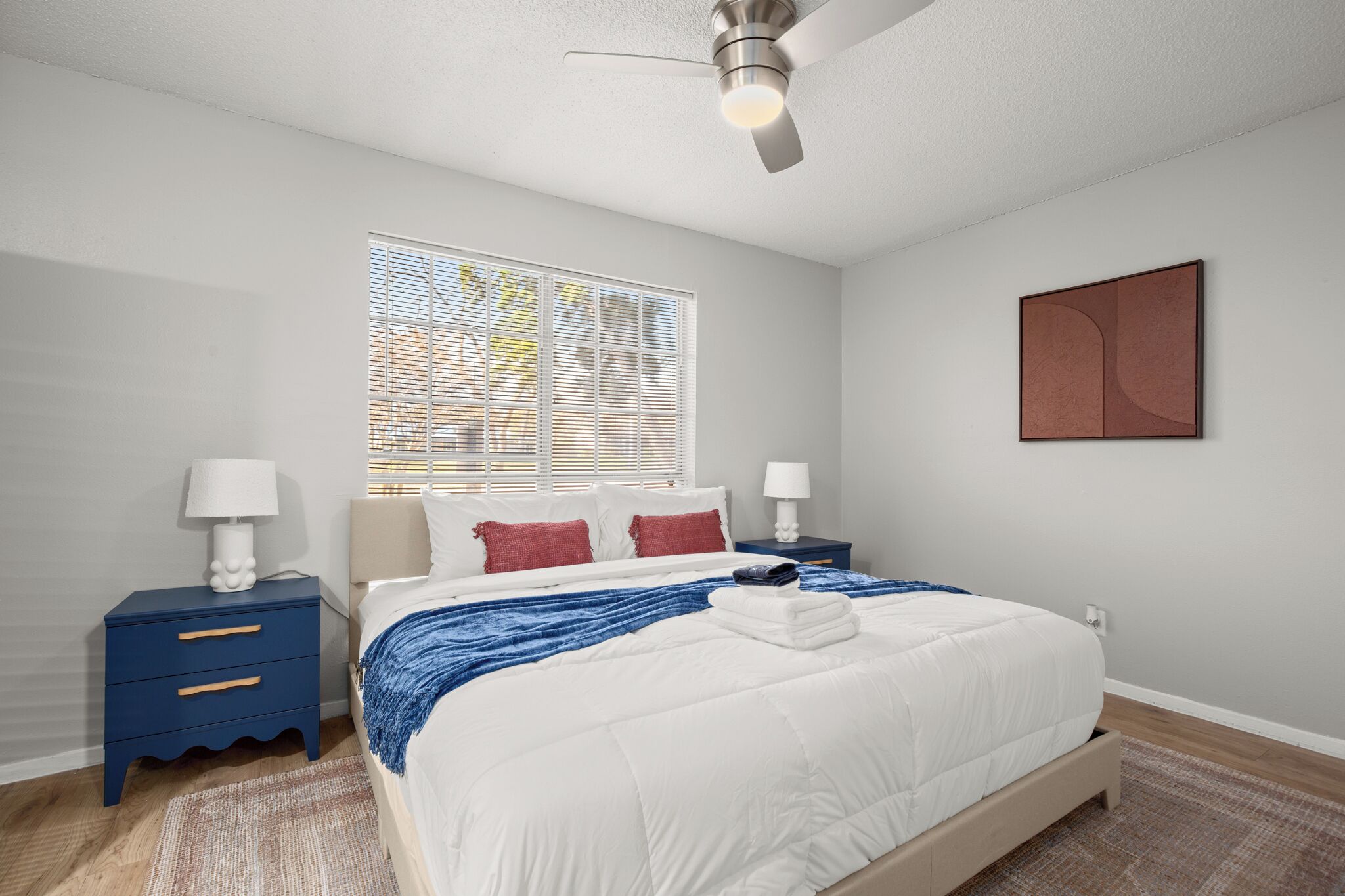 1 間睡房、熨斗/熨衫板、Wi-Fi、床單