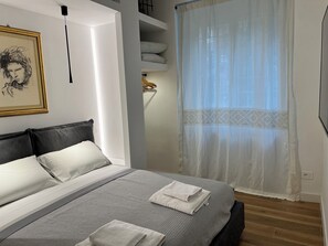 1 sovrum, strykjärn/strykbräda, gratis wi-fi och sängkläder