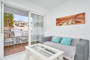 TV - Apartment in 'N9' Hotel with Shared Pool, Wi-Fi, and Air Conditioning (Nerja)