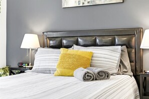 2 habitaciones, internet y ropa de cama 