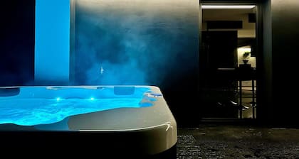 Luxurious villa with jacuzzi in Beskid Mountains.