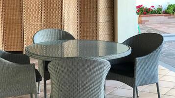 Udendørs spisemuligheder