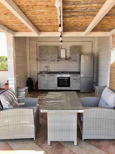 Villa Nuragica – Apartment with Outdoor Kitchen and Terrace with View