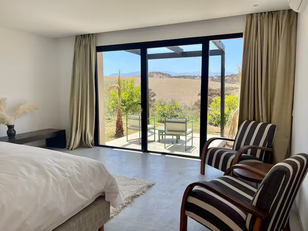 Chambre Double Supérieure, vue sur le désert