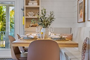 Dining - Luxury Family Getaway w/ Pool, Putting and Backyard Fun (Anna Maria)