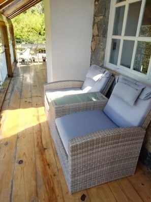Elite Room, Garden View | Terrace/patio - Hotel Frutos del Bosque (Zacatlán)