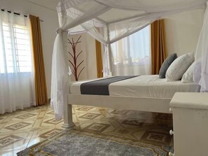 Deluxe Double Room, Garden View | Free WiFi, bed sheets - Watamu Sunrise Villa (Watamu)