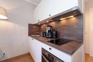 Private kitchen - Baltischer Hof Apartment 12 (Ostseebad Boltenhagen)