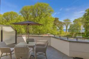Outdoor dining - Baltischer Hof apartment 21 (Ostseebad Boltenhagen)