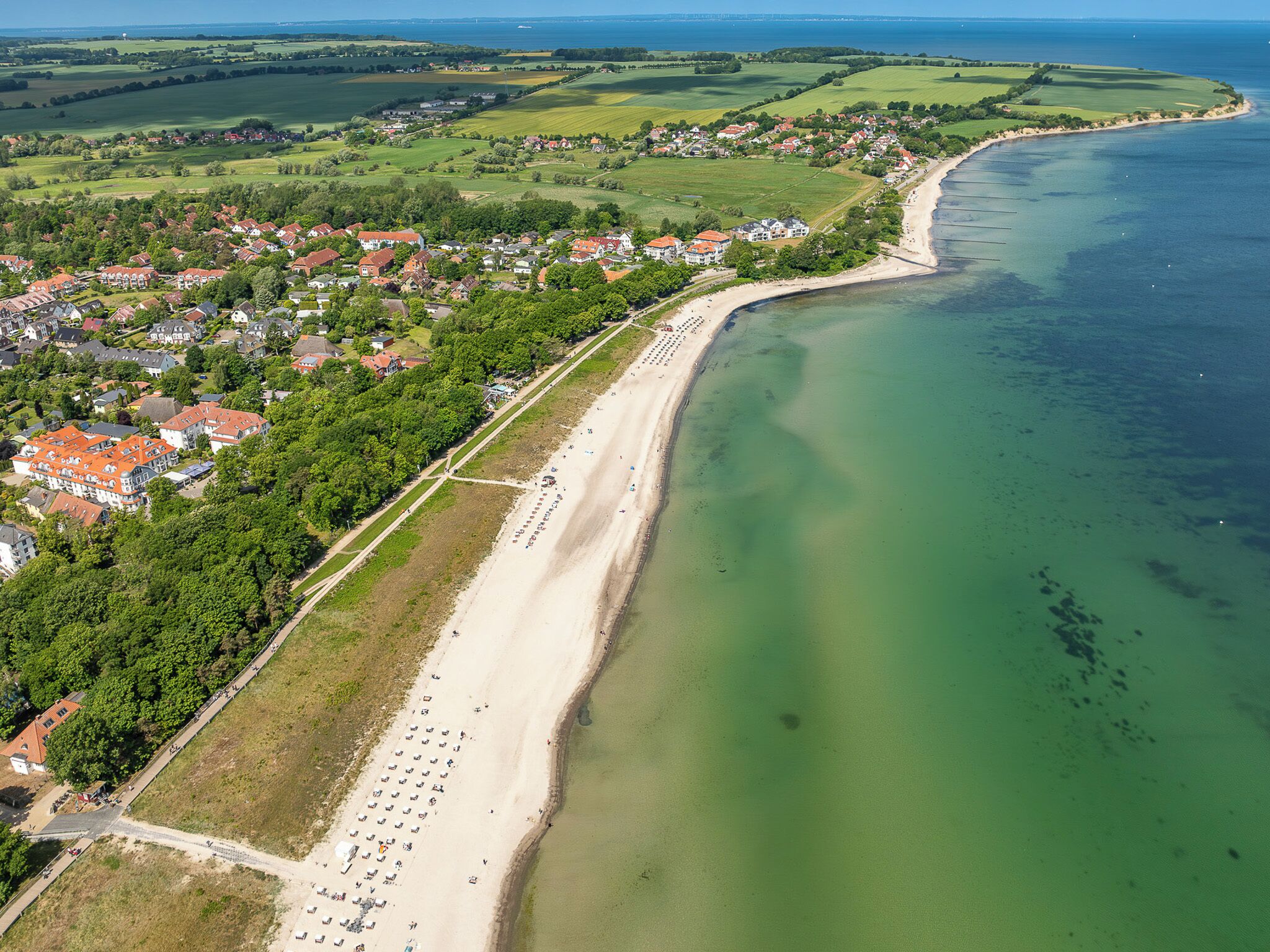 Una spiaggia nelle vicinanze