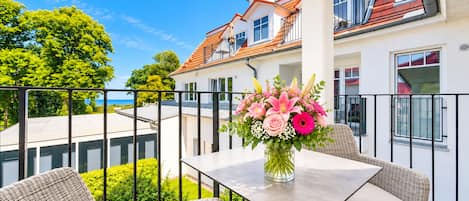 Balkon mit Ausblick
