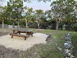 Opções para refeição ao ar livre