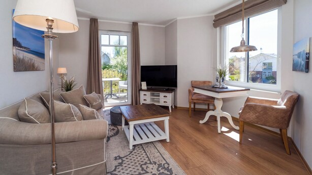 Living area - Baltischer Hof apartment 27 (Ostseebad Bolgenhagen)