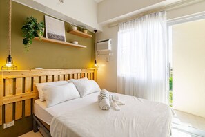 Apartment, 1 Schlafzimmer, Balkon, Poolblick