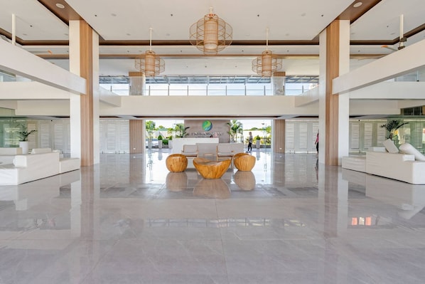 Condo, 1 Bedroom, Balcony, Pool View | Lobby - Cozy and Nature-inspired Studio Unit (Lapu-Lapu)