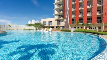Condo, 1 Bedroom, Balcony, Pool View | Pool | Outdoor pool