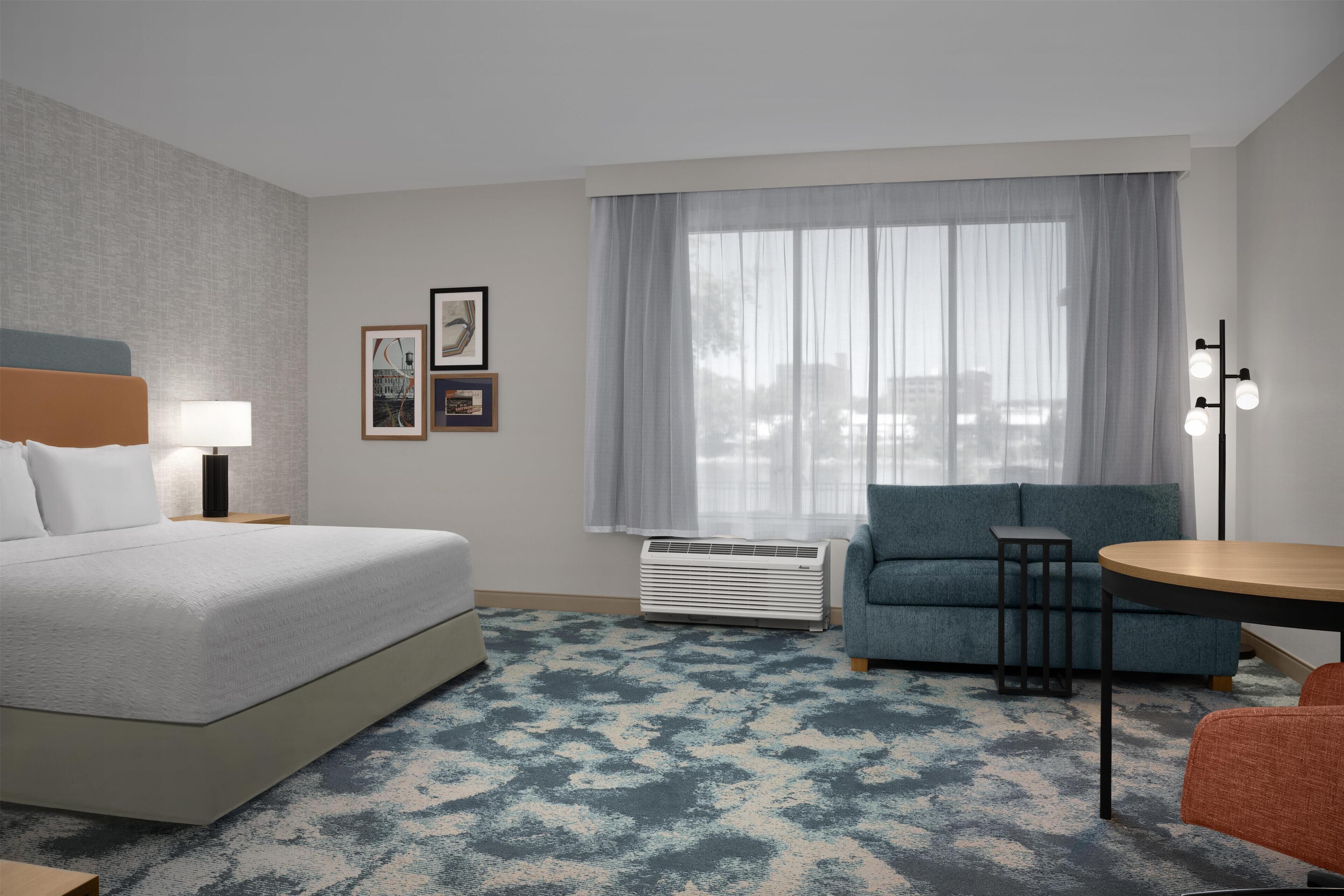 Kamer, 1 kingsize bed, toegankelijk voor mindervaliden, niet-roken (Bathtub, Water View)