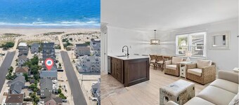4 Houses to the Beach Newly Renovated LBI Home - Beach Haven Terrace