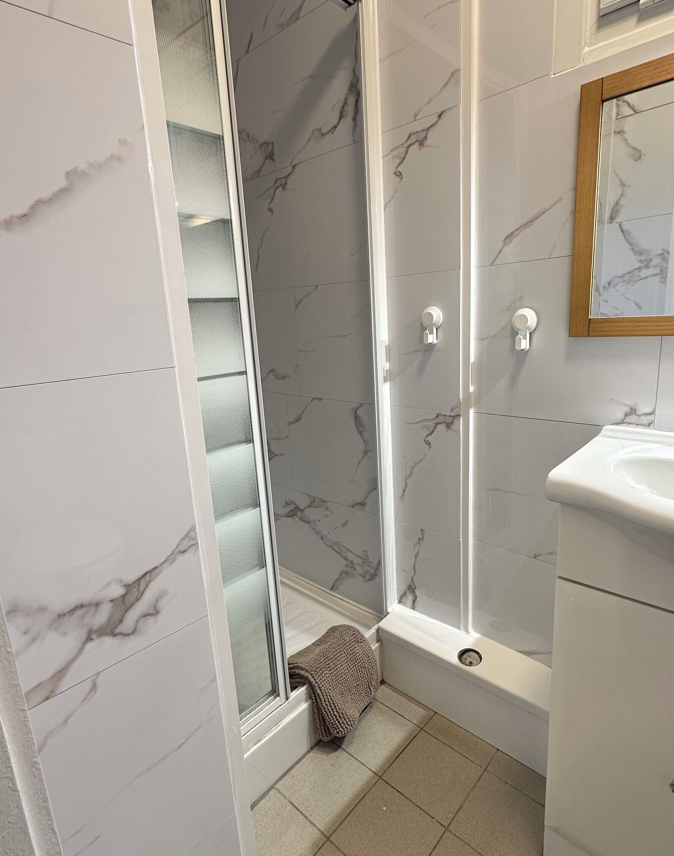 Dusche, Handtücher