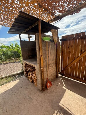 Classic-Ferienhaus, Blick auf den Weinberg