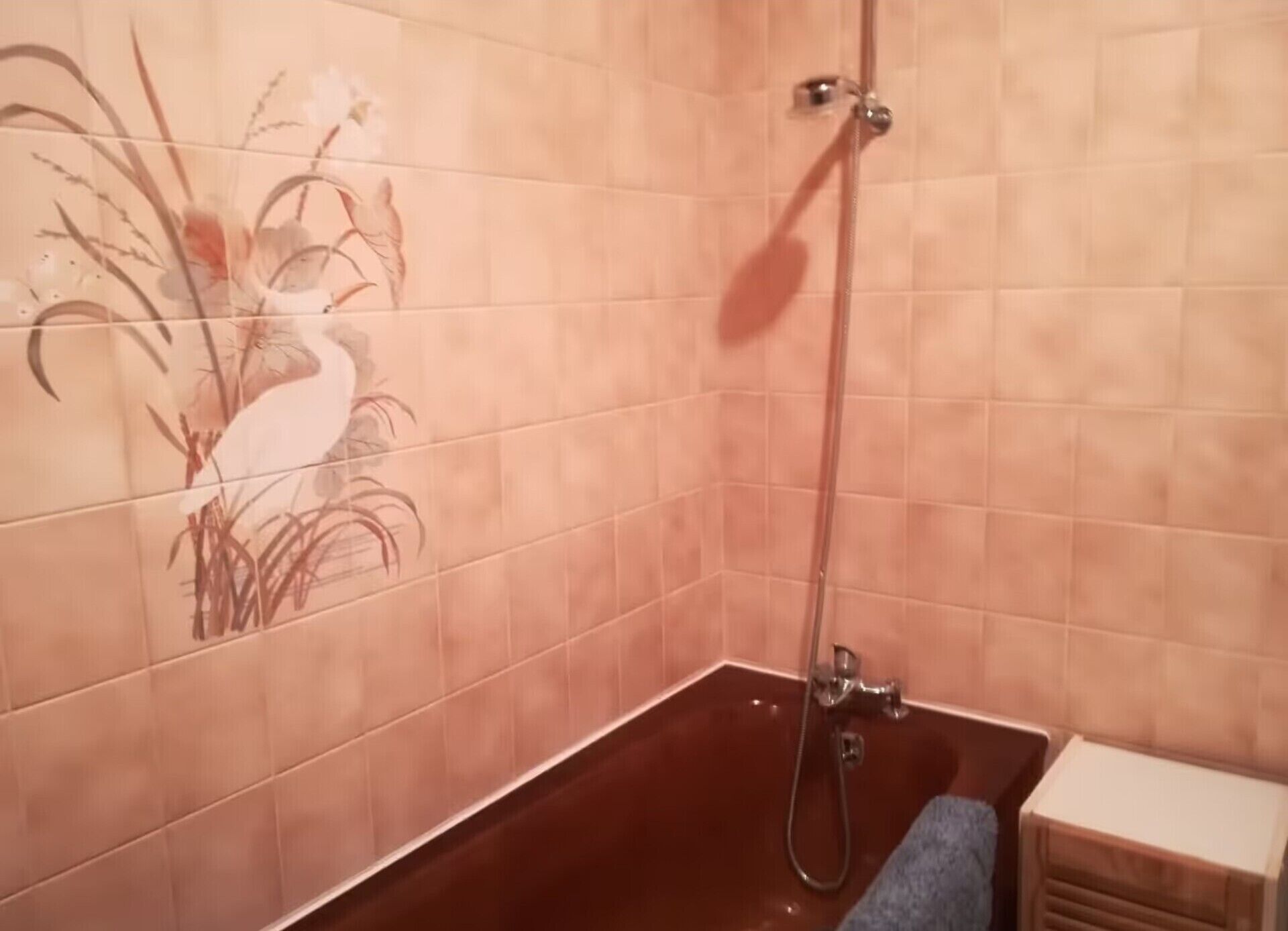 Douche, sèche-cheveux