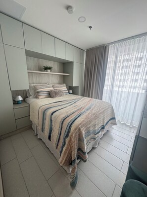 1 bedroom, iron/ironing board, Internet, bed sheets - Beautiful Studio in Lirios de Miraflores with fast Internet and Balcony (Tegucigalpa)