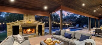 6BR Hill Country | Pool, Game Room + 7.5 Acres | 8 Min to Salt Lick