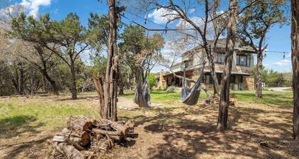6BR Hill Country | Pool, Game Room + 7.5 Acres | 8 Min to Salt Lick