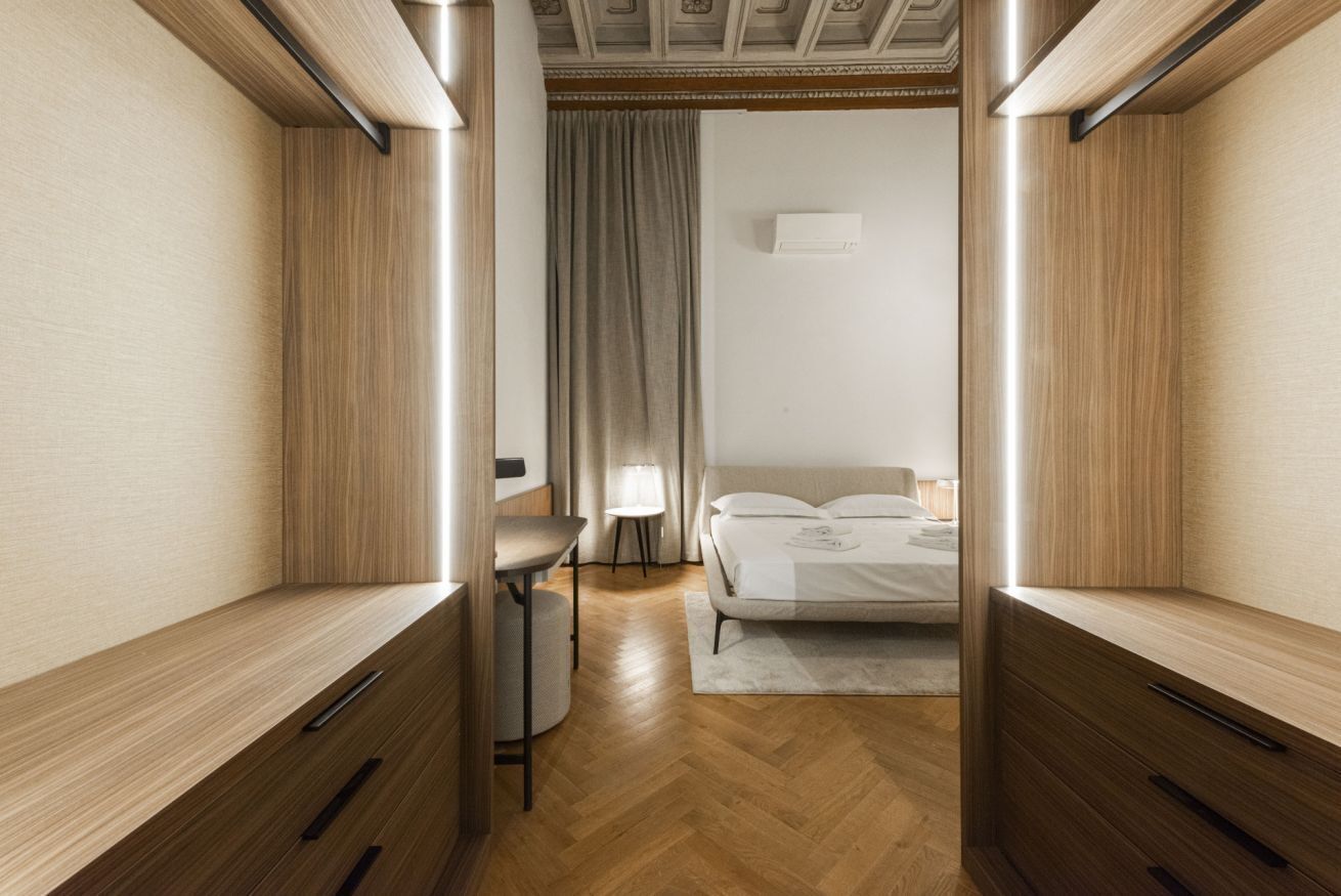 2 camere, ferro/asse da stiro