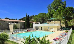 Pool - Apartment in Luberon With Pool & Sauna (Beaumettes)