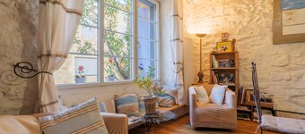 Camera Blu in B&B con giardino condiviso e Wi-Fi