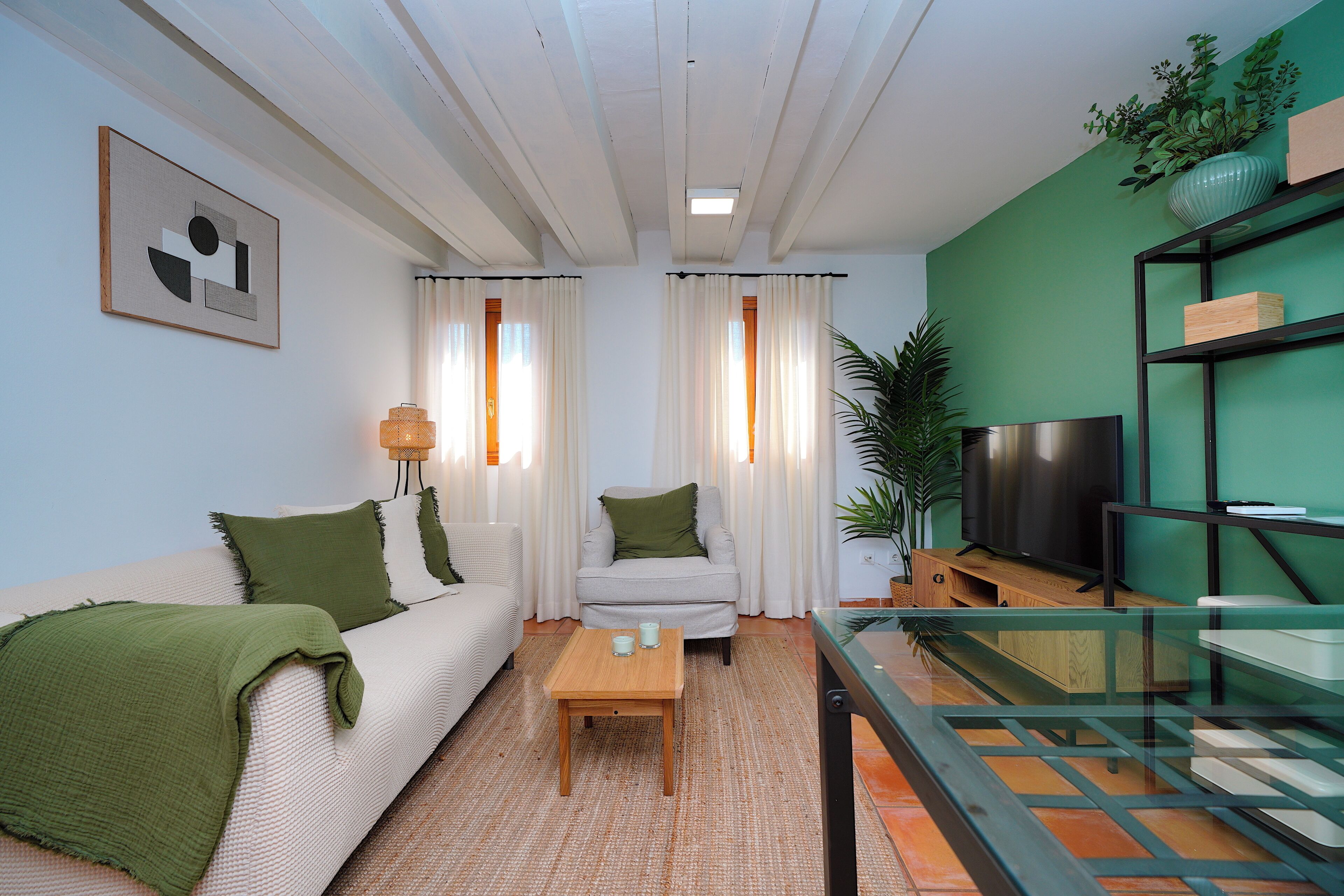 Classic Apartment, 2 Bedrooms | Living area