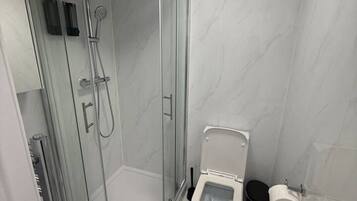 Hair dryer, towels