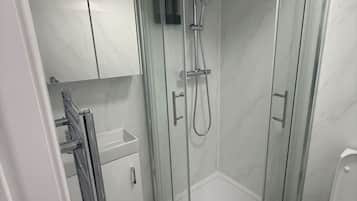Hair dryer, towels