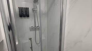 Hair dryer, towels