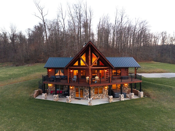 Exterior - Jolly Acres | Hocking Hills, Luxury Cabin, Hot Tub (Logan)