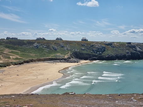 Beach nearby. House Overlooking Camaret with Harbor View