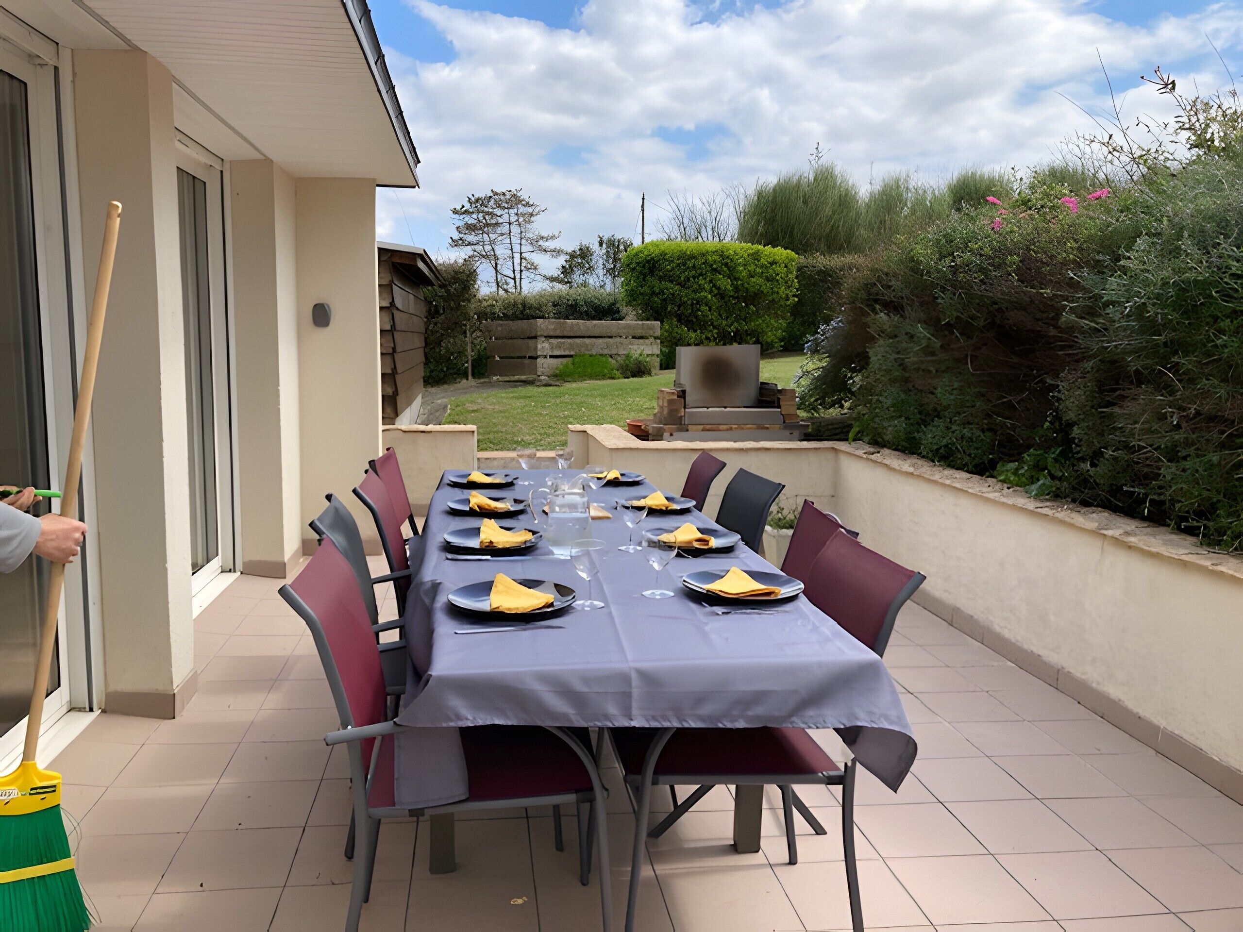 Udendørs spisemuligheder