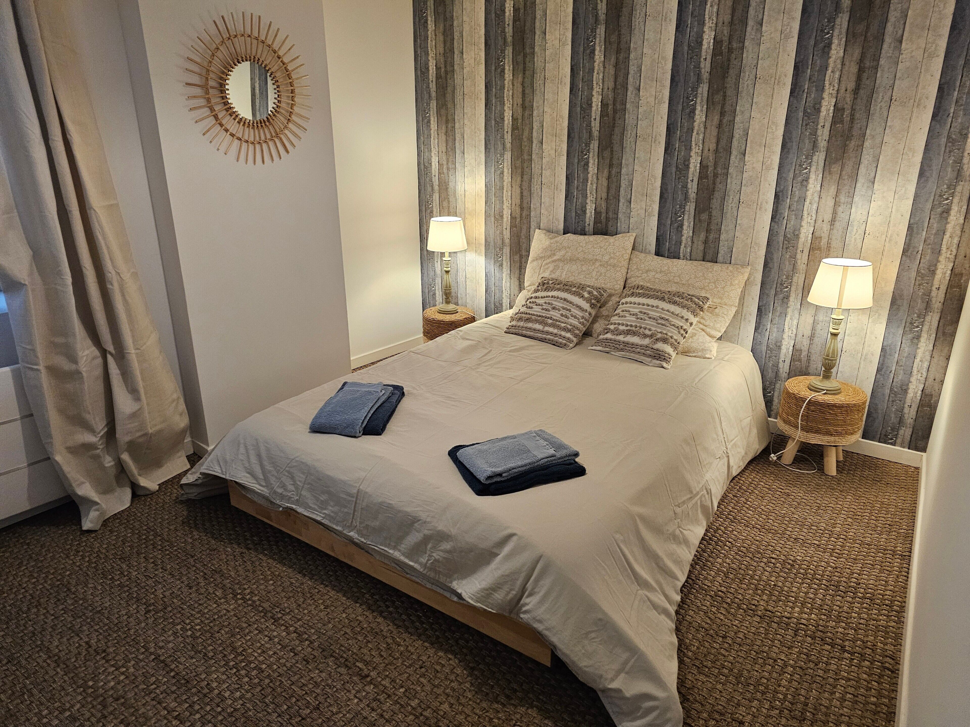 2 chambres, Wi-Fi, draps fournis