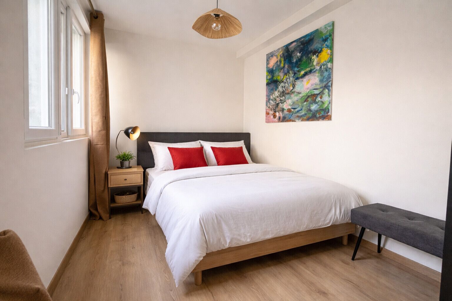 Ilmainen Wi-Fi, vuodevaatteet