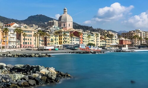 Spacious house in Pegli, 3 minutes from the sea and 10 from the center of Genoa.