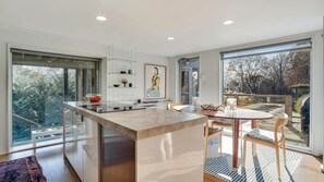 Microwave, oven, stovetop, coffee/tea maker - Classic Southampton Home, Heated Pool, Close to the Beach, Perfect for... (Southampton)