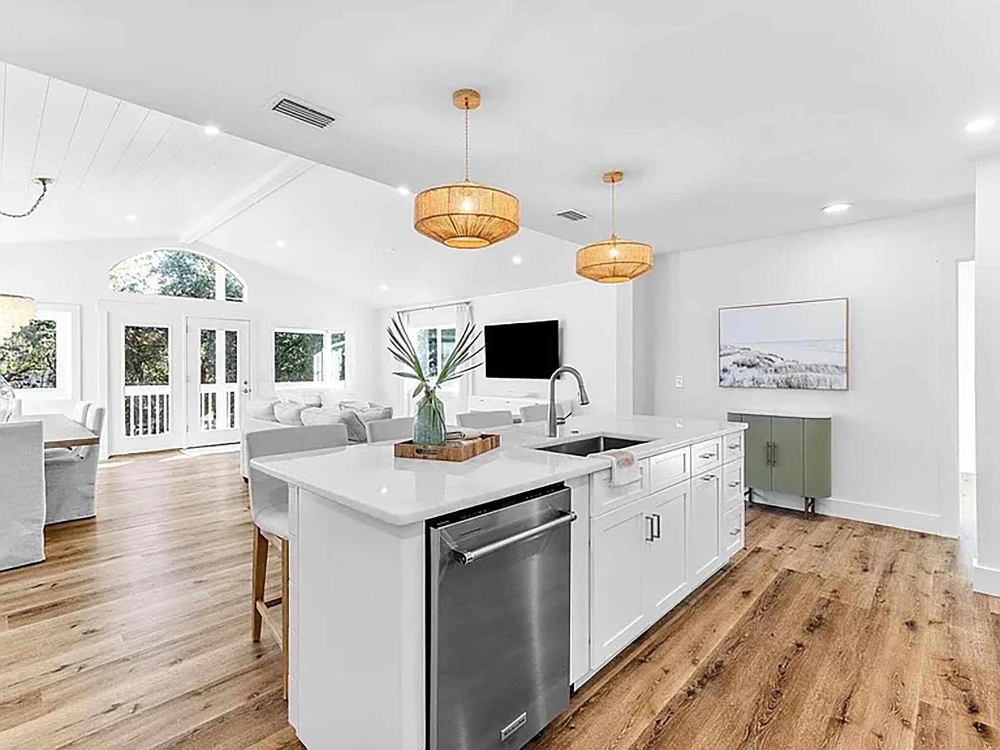 House, Multiple Beds (Coastal Calm) | Interior
