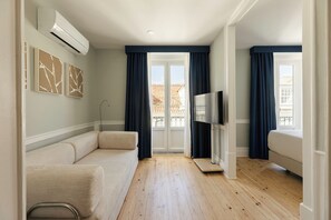 Superior studio, uitzicht op stad | Woonruimte